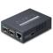 10/100/1000Base-T to Dual 1000Base-X SFP (1 TP, 2