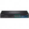 12-Port Gigabit PoE+ Smart Surveillance