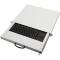 19 Rack 1U Tastatur US Touchpad USB Gri