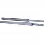 19 Set de șine telescopice 2U 455 mm Argintiu