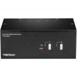 2-Port DVI USB mit Audio USB 2.0 Hub