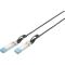 Accesoriu Switch SFP+ 10G 10m DAC Kabel, Negru