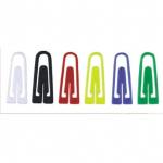Agrafe din plastic, 100/cutie, ALCO - asortate