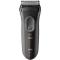 Aparat de ras electric Braun 3000BT Shave & Style 3 in 1, Trimmer, 5 accesorii de tuns, Gri
