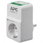 Apc PM1WU2-GR Priza cu protectie PM1WU2-GR | Numar iesiri 3 | 1 x Schuko | 2 x USB |230 V | 50/60 Hz | Alb