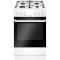 Aragaz Hansa FCMW56069, 4 arzatoare pe gaz, plita email, cuptor electric, capacitate 67L, Alb