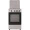 Aragaz Samus SM 450 BSS, 4 arzatoare, Argintiu