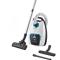 Aspirator cu sac Bosch Serie 8 ProSilence BGL8SIL6, 800W, 5 L, Perie rotativă SilentClean Premium, Perie parchet, Alb
