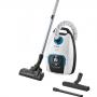 Aspirator cu sac Bosch Serie 8 ProSilence BGL8SIL6, 800W, 5 L, Perie rotativă SilentClean Premium, Perie parchet, Alb