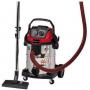 Aspirator umed uscat Einhell TE-VC 2025 SACL, 2200 W, rezervor 25 l, curatare filtru, priza pentru aparate, 5 m lungime cablu, duze, filtru