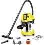 Aspirator umed/uscat Karcher WD 3 Battery Premium , 300W, 36V, 2.5Ah, 17l, Otel inoxidabil