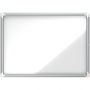Avizier NOBO Premium Plus, exterior, otel emailat, 8x A4, cu usa si cheie, magnetic, alb