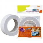 Banda dublu adeziva cu adeziv permanent, 25mm x 12 m, Stick"n Extra-Sticky