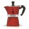 Bialetti 0004942  Moka Express rosu- 3 cesti