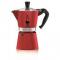 Bialetti 0004943  Moka Express rosu - 6 cesti