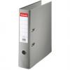 Biblioraft A4, plastifiat PP, margine metalica, 75 mm, Esselte Economy - gri