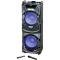 Boxa activa fixa AKAI DJ-S5H, dual USB, card SD, Bluetooth, microfon wireless si telecomanda, 400W