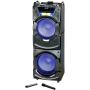 Boxa activa fixa AKAI DJ-S5H, dual USB, card SD, Bluetooth, microfon wireless si telecomanda, 400W