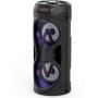 Boxa portabila activa Akai ABTS-530BT, 5W, Bluetooth, USB, microSD card slot, Intrare microfon, Lumini difuzor