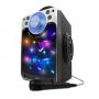 Boxa portabila AKAI CEU7300-BT, Bluetooth cu USB/SD/AUX si radio FM, 6W, negru