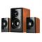 Boxe 2.1 Serioux SoundBoost HT2100C, wood, 16W RMS, cherry