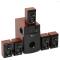 Boxe 5.1 Serioux SoundBoost HT5100C, 140W RMS, SD/USB/FM, cherry