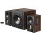 BOXE EDIFIER 2.1, RMS: 155W (2 x 10W, 2 x 30W, 1 x 75W), Bluetooth, Telecomanda , Wireless, Volum, Bass, Treble, Optical, Coaxial, Brown, S360DB
