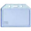 Buzunar PVC flexibil, pentru ID carduri, 105 x  74mm, orizontal, 5 buc/set, KEJEA - transparent