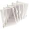 Buzunare prezentare pentru display, A4, (10 buc/set), rama metalica, DJOIS - alb