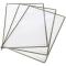 Buzunare prezentare pentru display, A4, (10 buc/set), rama metalica, DJOIS - gri