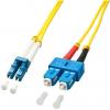 Cablu Fibra Optica LWL-Duplex LC/SC OS2 1m  9/125æm Singlemode