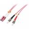 Cablu Fibra Optica LWL-Duplex LC/ST OM4 10m  50/125æm Multimode