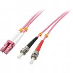 Cablu Fibra Optica LWL-Duplex LC/ST OM4 5m  50/125æm Multimode
