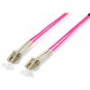 Cablu Fibra Optica LWL Patchcable LC->LC  7.50m Multimode Duplex OM4