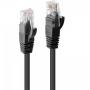 Cablu LY-48077, U/UTP, Cat.6, 1m, Black