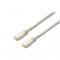 Cablu Retea Cat6A  10x/set  S/FTP 2xRJ45 0.25m gr Plat.