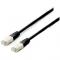 Cablu Retea Cat6A  10x/set  S/FTP 2xRJ45 2.00m sw Plat.
