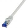 Cablu Retea Ultraflex, Cat.6A, S/FTP, Gri, 50 m