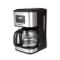 Cafetiera digitala Heinner HCM-D915, display LCD, 900W, 1.5L, timer, negru-inox