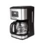 Cafetiera digitala Heinner HCM-D915, display LCD, 900W, 1.5L, timer, negru-inox