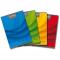 Caiet A4, 60 file - 70g/mp, liniat stanga, coperta carton color, AURORA Office - dictando