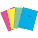 Caiet cu spirala, A4, 80 file - 70g/mp, 4 perforatii, coperta PP, Aurora College - dictando