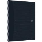 Caiet cu spirala, OXFORD Origins, A4+, 70 file-90gsm, Scribzee, coperta PP neagra - mate