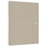 Caiet cu spirala, OXFORD Origins, A4+, 70 file-90gsm, Scribzee, coperta PP nisip - mate