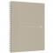 Caiet cu spirala, OXFORD Origins, A4+, 70 file-90gsm, Scribzee, coperta PP nisip - mate