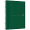 Caiet cu spirala, OXFORD Origins, A4+, 70 file-90gsm, Scribzee, coperta PP verde - dictando