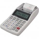 Calculator cu banda, 12 digits, SHARP EL-1611V - alb