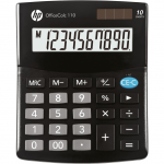 Calculator de birou, 10 digits, 125x101x33mm, solar power, HP OC110