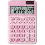 Calculator de birou, 10 digits, 149x100x27mm, dual power, SHARP EL-M335BPK - roz