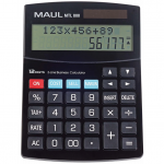 Calculator de birou MAUL MTL800, 12 digits, afisaj display cu 2 randuri - negru